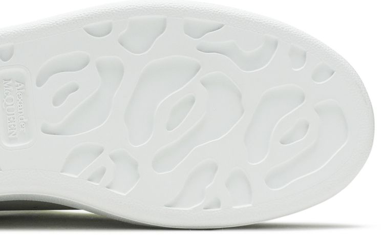 Alexander McQueen Wmns Oversized Sneaker Snake Print   White Yellow