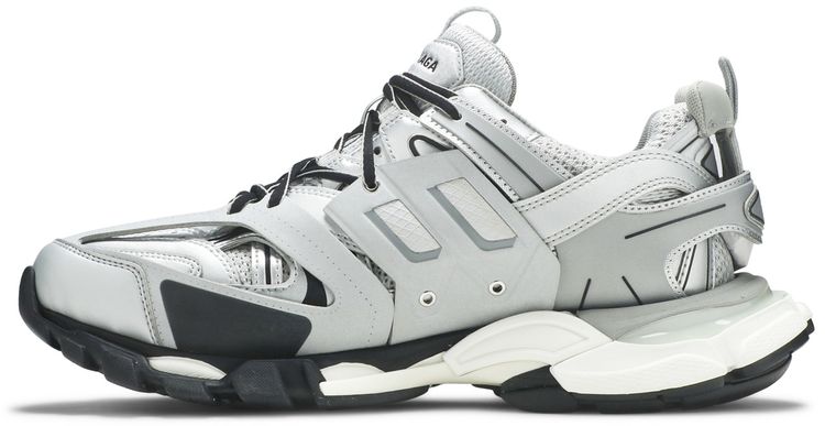 Balenciaga Track Trainer Metallic Silver