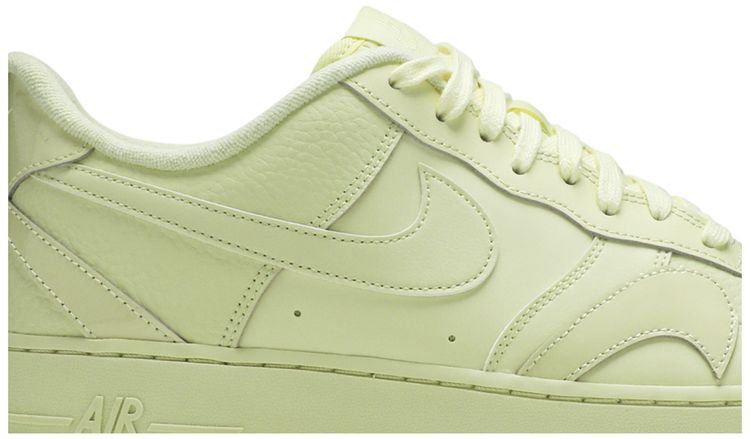 Nike Air Force 1 Low Misplaced Swoosh   Pale Yellow