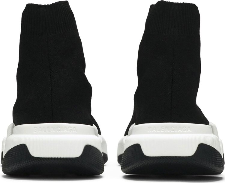 Balenciaga Speed 2 Trainer Knit Black White