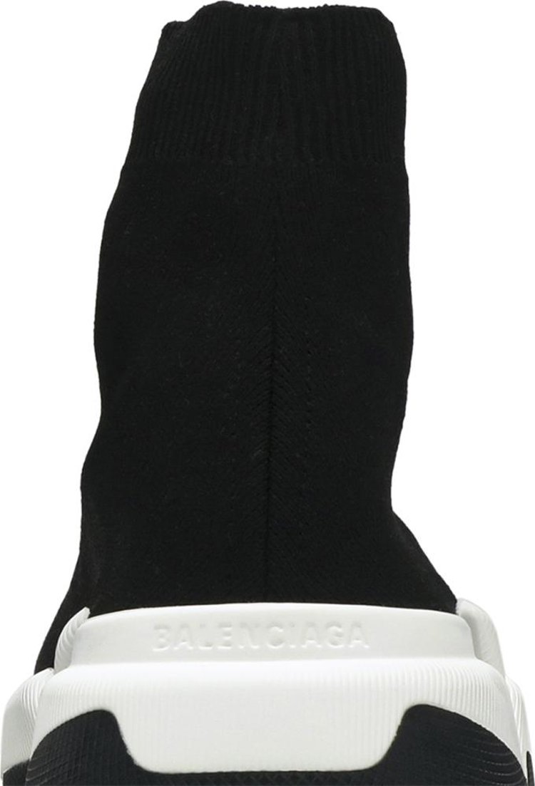 Balenciaga Speed 2 Trainer Knit Black White