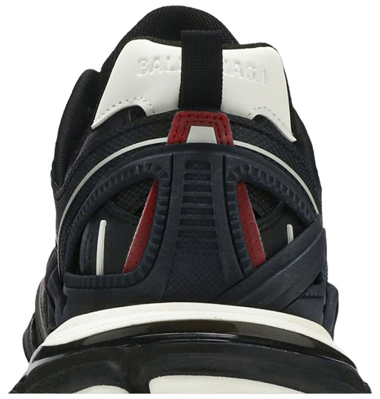 Balenciaga Track2 Trainer Black Burgundy