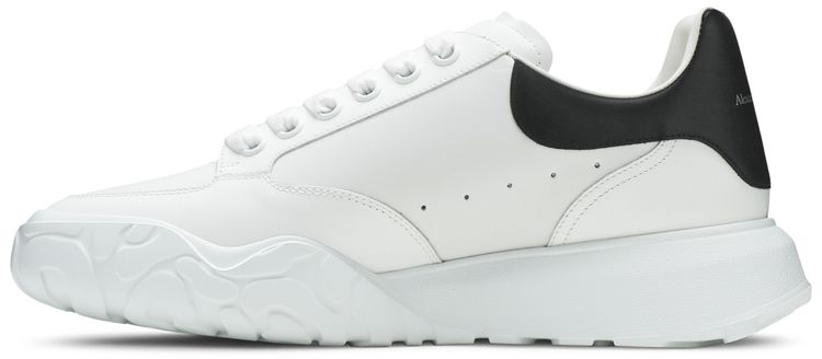 Alexander McQueen Oversized Court Trainer White Mix