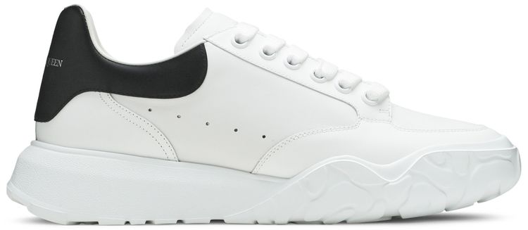Alexander McQueen Oversized Court Trainer White Mix