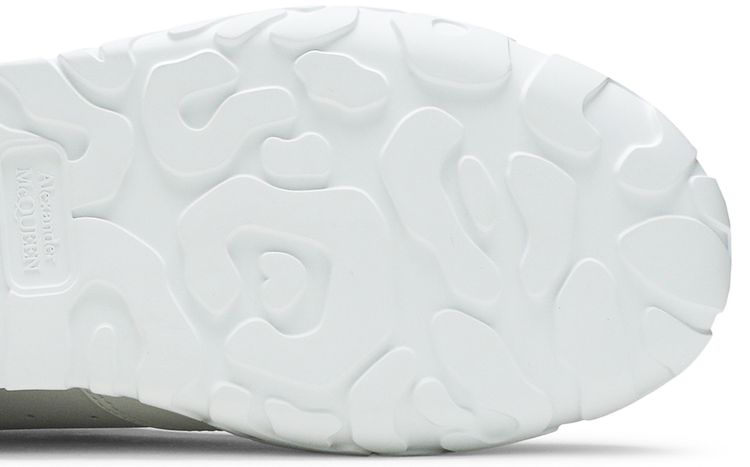 Alexander McQueen Oversized Court Trainer White Mix