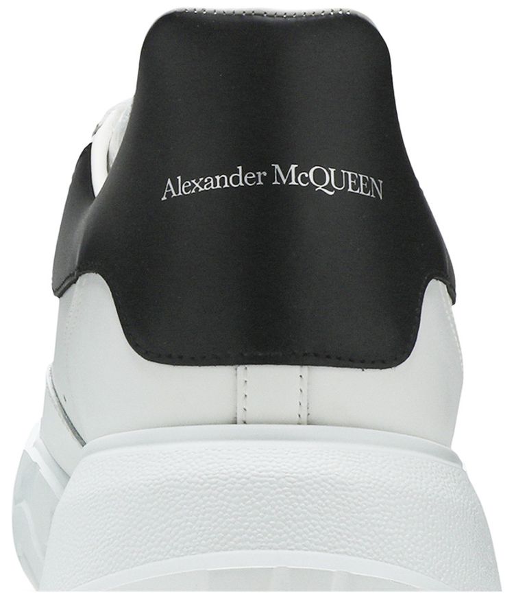 Alexander McQueen Oversized Court Trainer White Mix