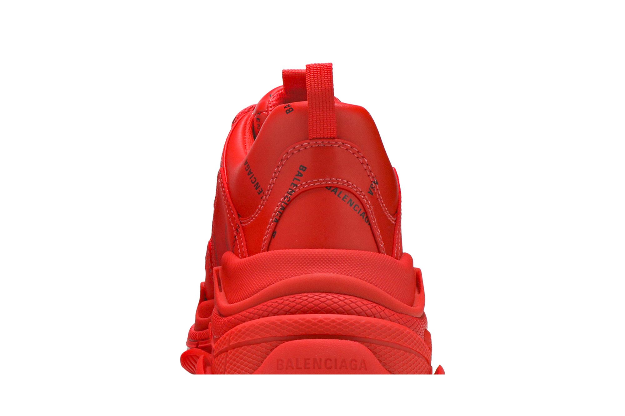 Buy Balenciaga Triple S Sneaker Allover Logo Red 536737 W2FA1 6010 GOAT