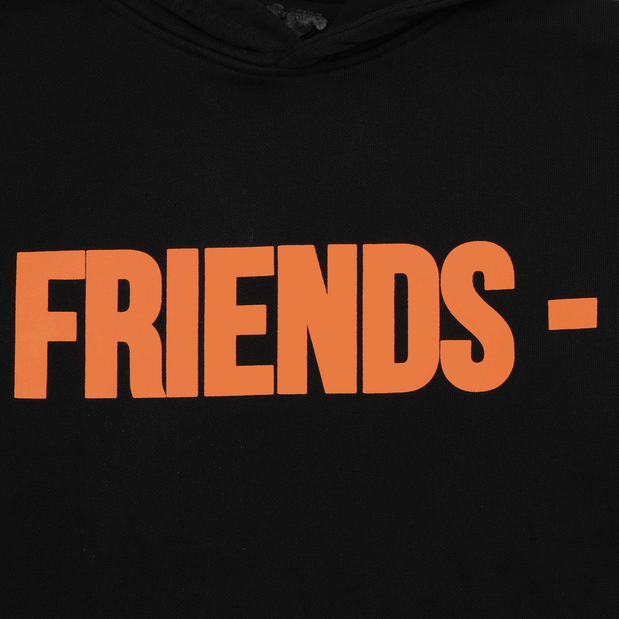 Buy Vlone Friends Hoodie Black Orange 1020 100000106FH ORAN GOAT