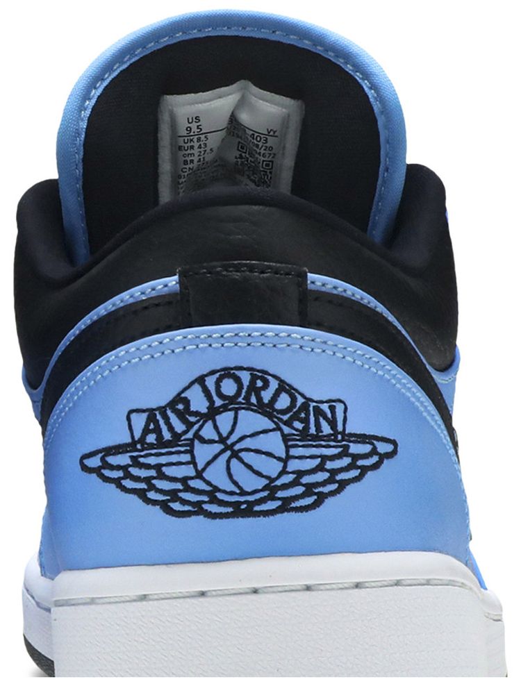 Air Jordan 1 Low University Blue Black