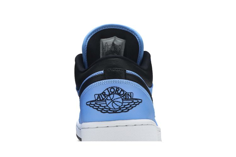 Buy Air Jordan Low 'University Blue Black' 553558 403 GOAT