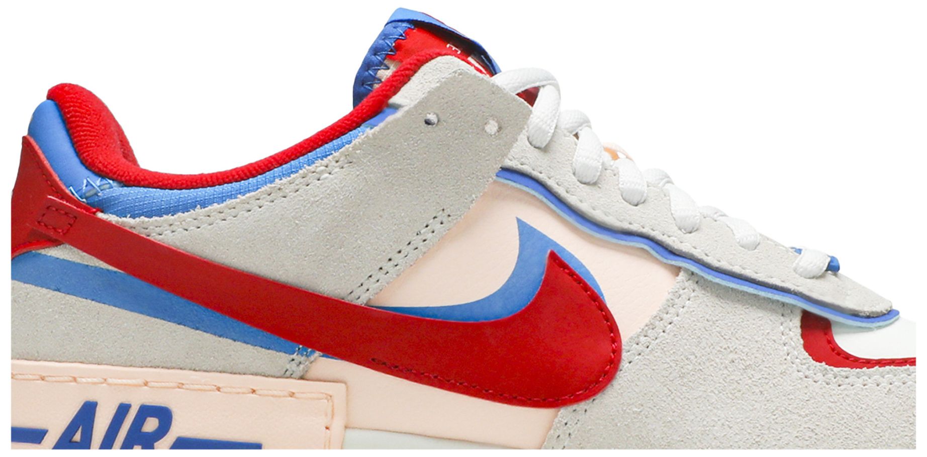 air force 1 shadow sail blue red