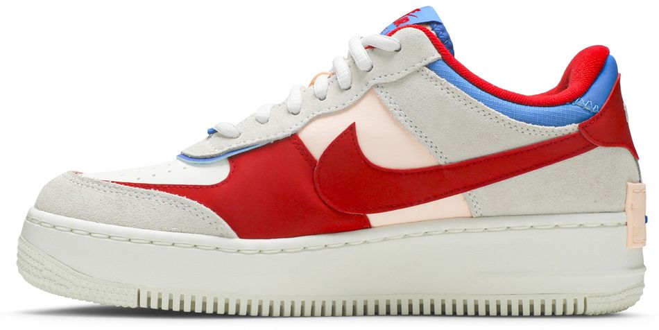 air force 1 shadow sail blue red