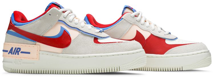 Nike Wmns Air Force 1 Shadow Sail Royal Red