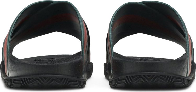 Gucci Rubber Slide Green Red