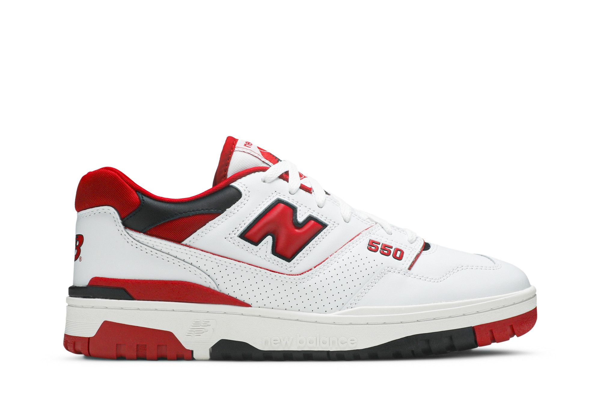 【NEW BALANCE】550 Trainers ニューバランス Team Red New Balance 550 'White Team Red' - New Balance - BB550SE1