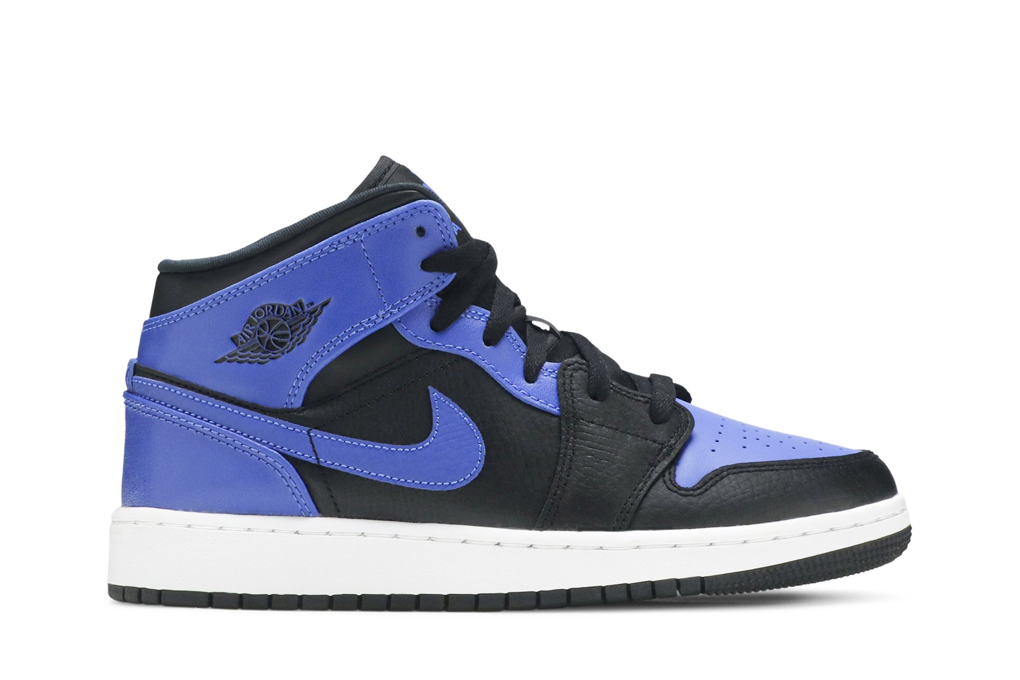 Buy Air Jordan 1 Mid GS 'Hyper Royal' - 554725 077 | GOAT