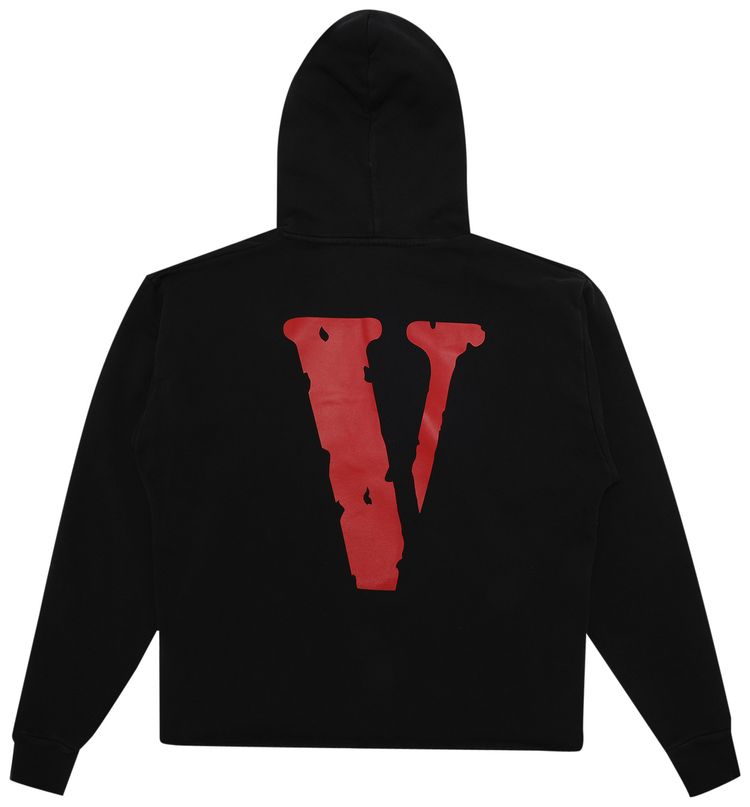 Vlone Friends Hoodie BlackRed