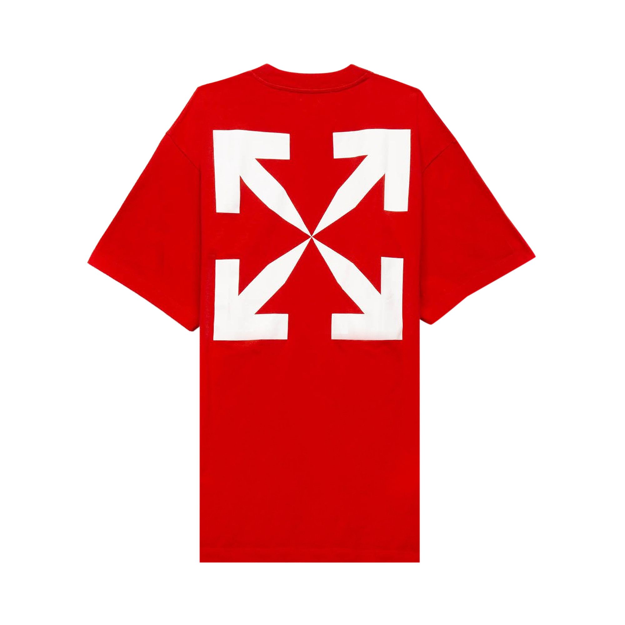 Off white mona lisa red tee top