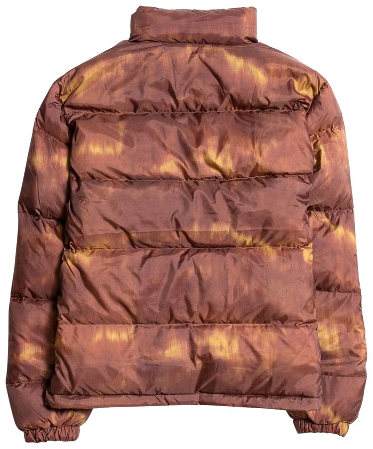 Stussy Aurora Puffer Jacket Brown