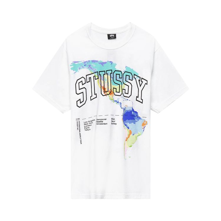 Stussy Thermal Tee White