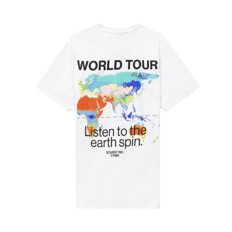 Stussy Thermal Tee White