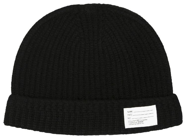 Visvim Knit Beanie Black