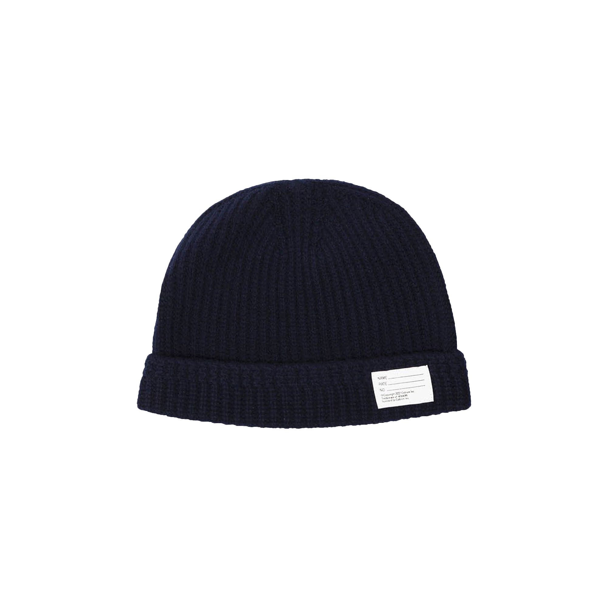 Buy Visvim Knit Beanie 'Navy' - 0120203003019 NAVY | GOAT