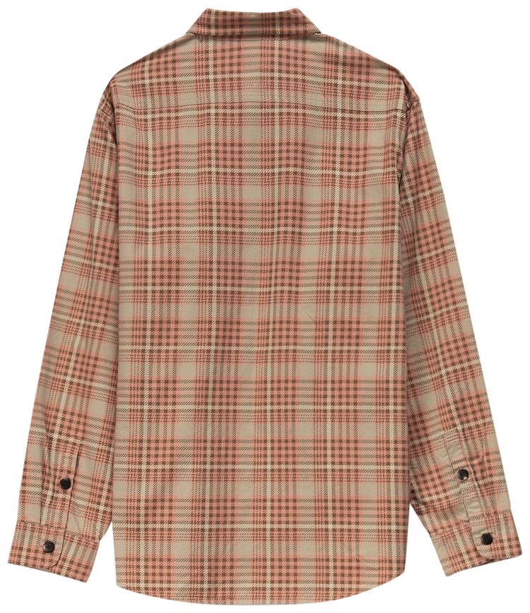 Visvim Handyman Giza Check Shirt Pink