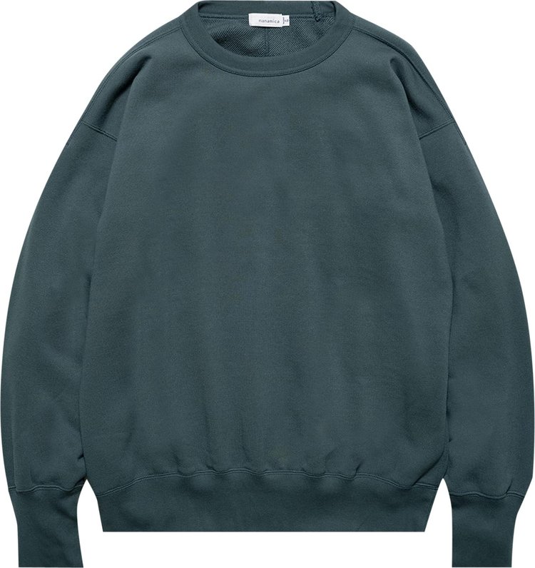 nanamica Crew Neck Sweat Green