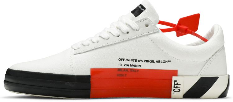 Off White Wmns Vulc Low Top White