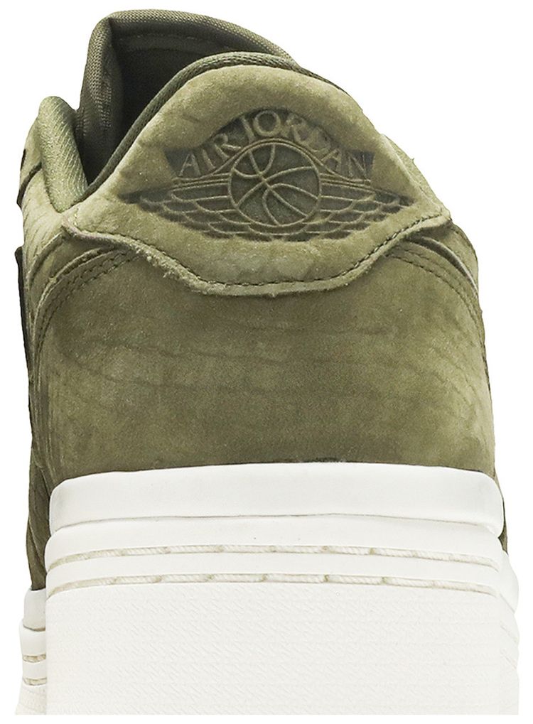 Wmns Air Jordan 1 Low Lifted Olive Canvas