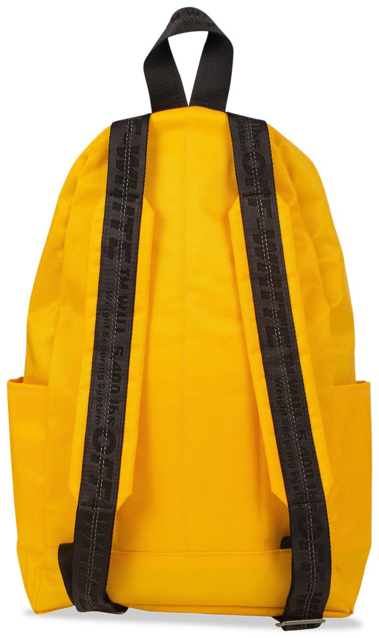 Off White Industrial Y013 Backpack YellowRed