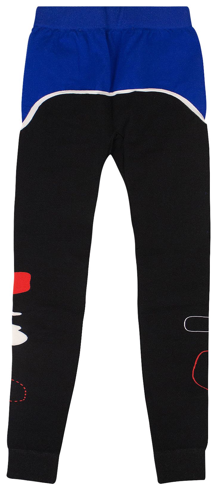 Off White Organic Shape Leggings Multicolor