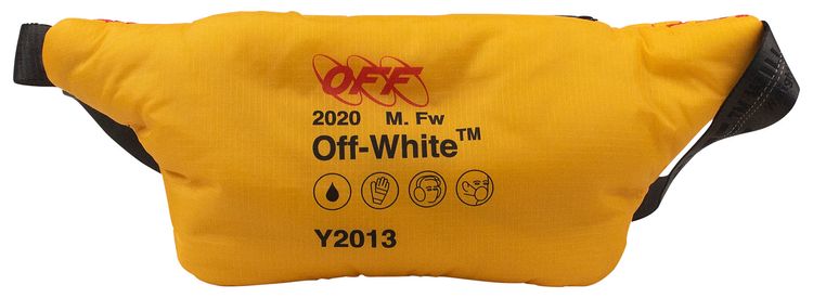 Off White Industrial Fannypack Yellow