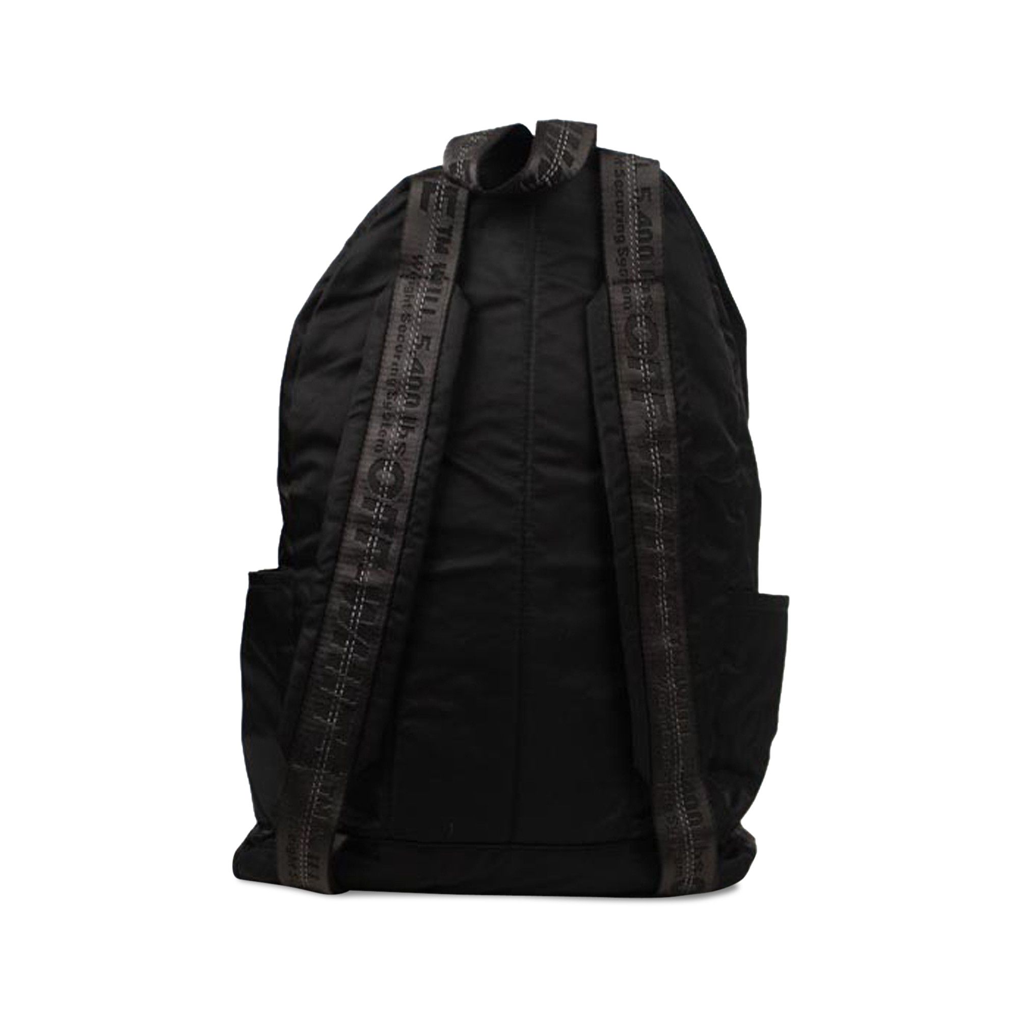 Buy Off-White Unfinished Backpack 'Black / Silver' - OMNB003E19E480031091 |  GOAT