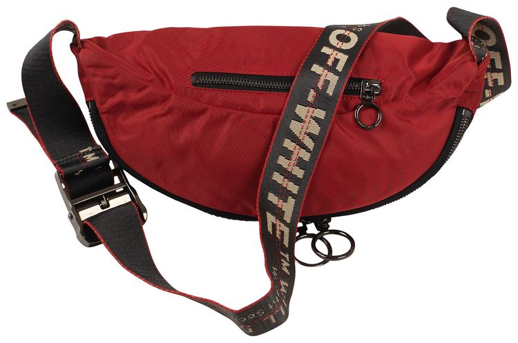 Off White Basic Fannypack Red