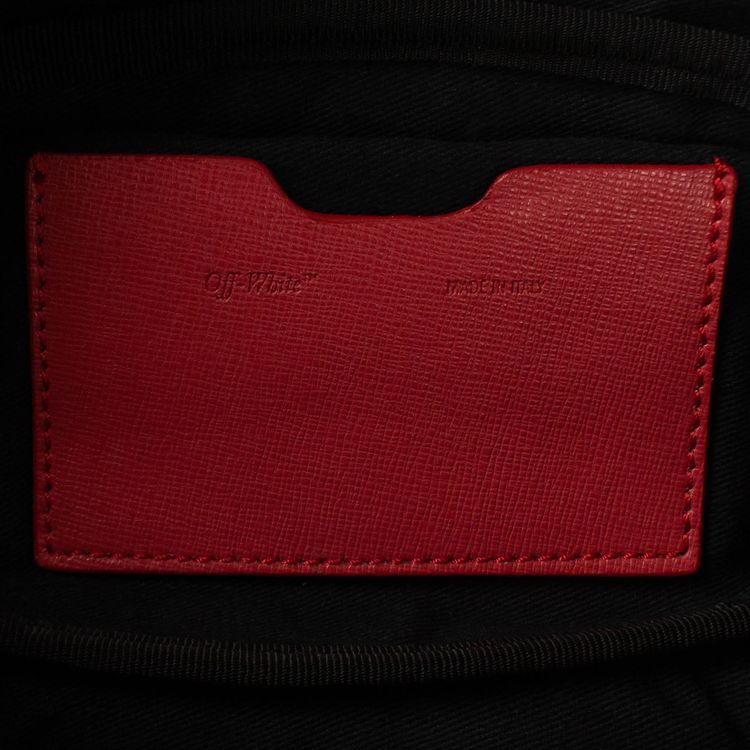 Off White Basic Fannypack Red
