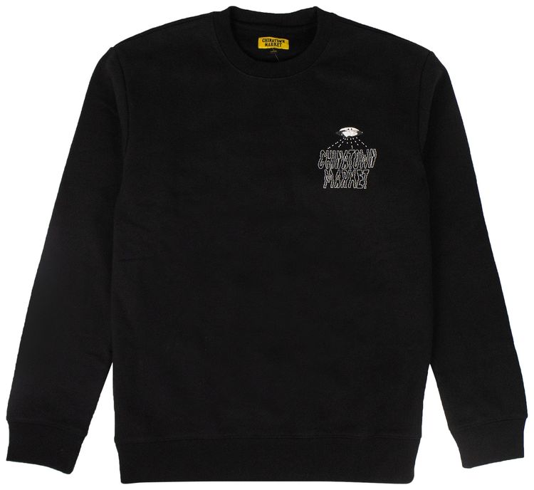 Chinatown Market Ufo Sweatshirt Black