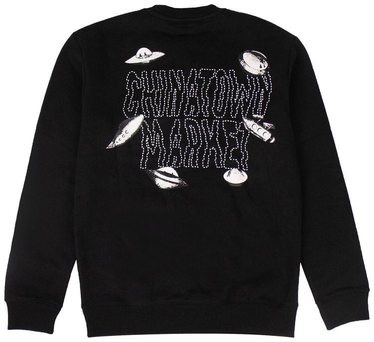 Chinatown Market Ufo Sweatshirt Black