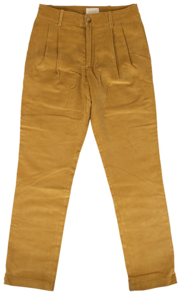 Aime Leon Dore Corduroy Pants Mustard Yellow