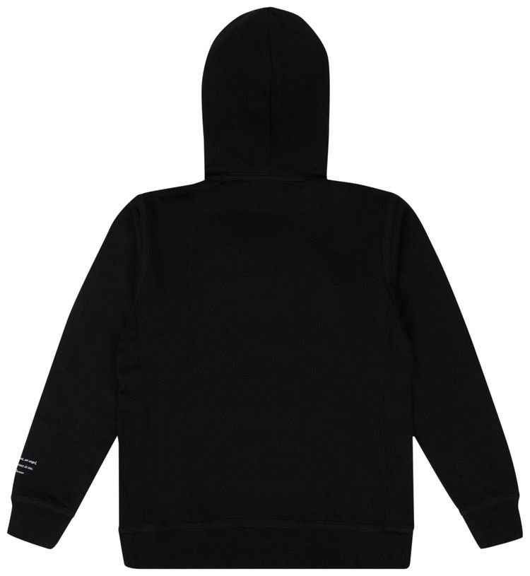Undercover Rose Pullover Hoodie Black