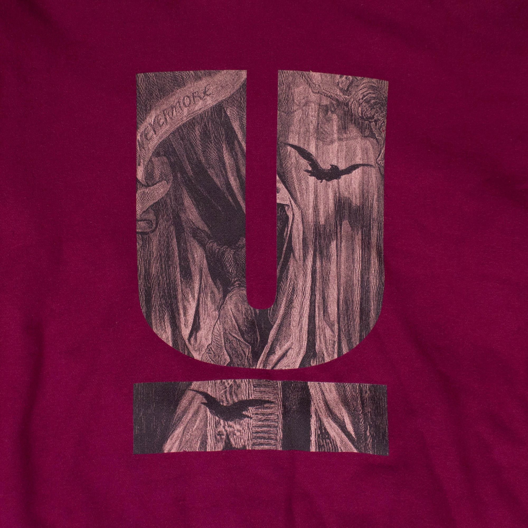 Buy Undercover U Raven Hoodie 'Red/Purple' - UCX4893 2 RED | GOAT NL