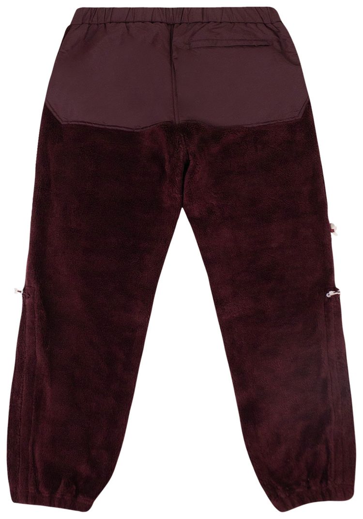 Undercover Fleece Pants Bordeaux