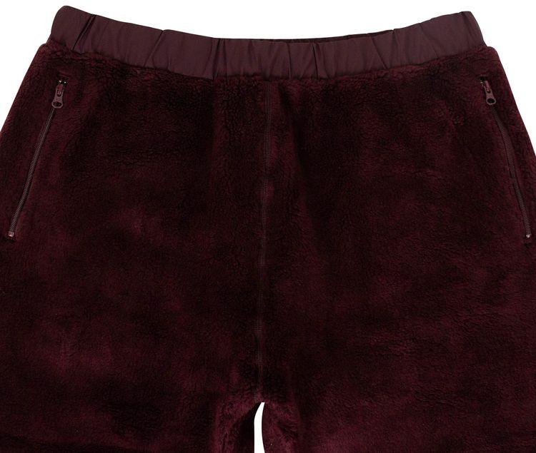 Undercover Fleece Pants Bordeaux