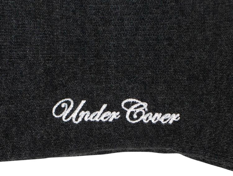 Undercover Logo Socks Charcoal
