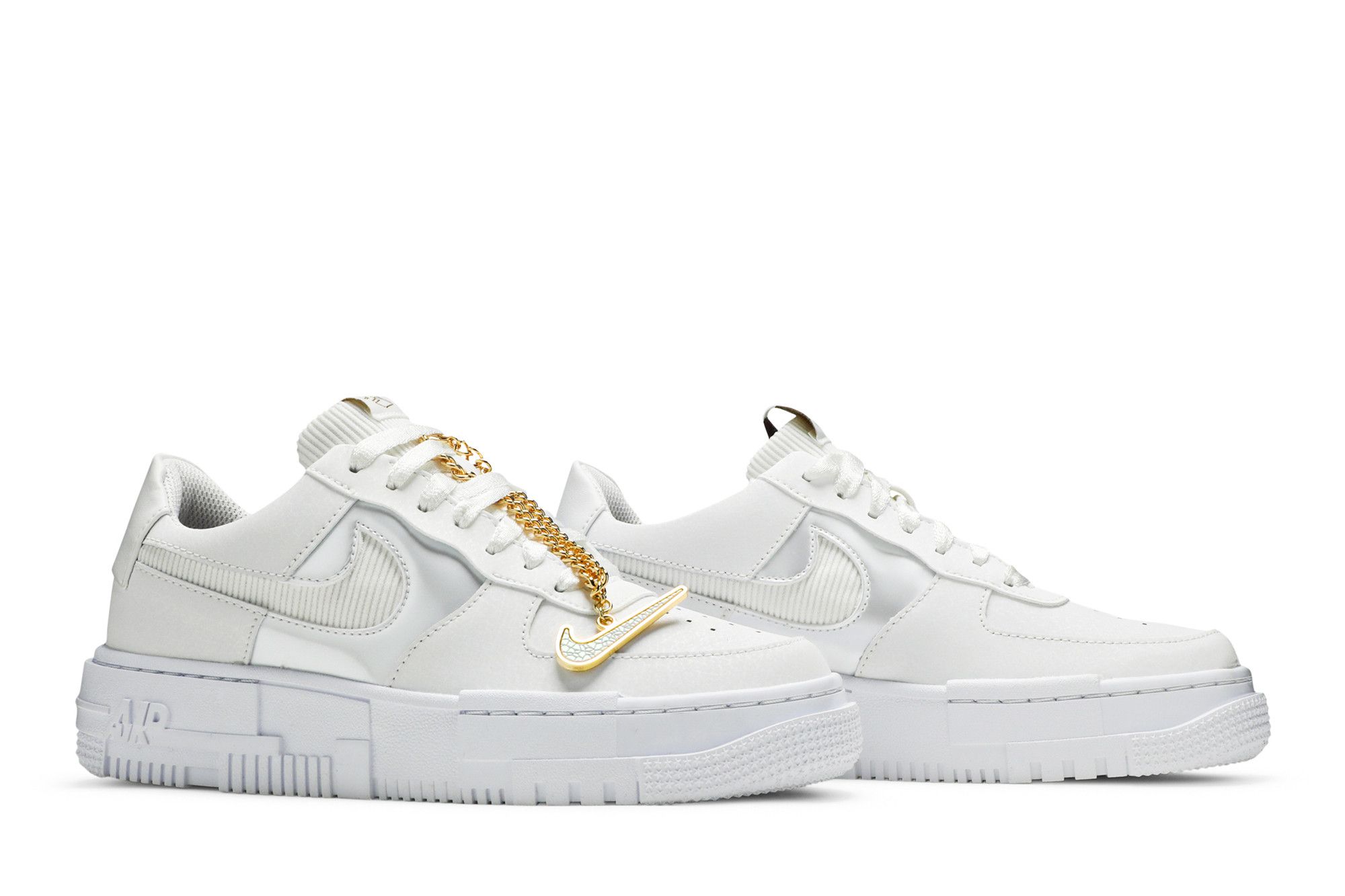 white gold af1