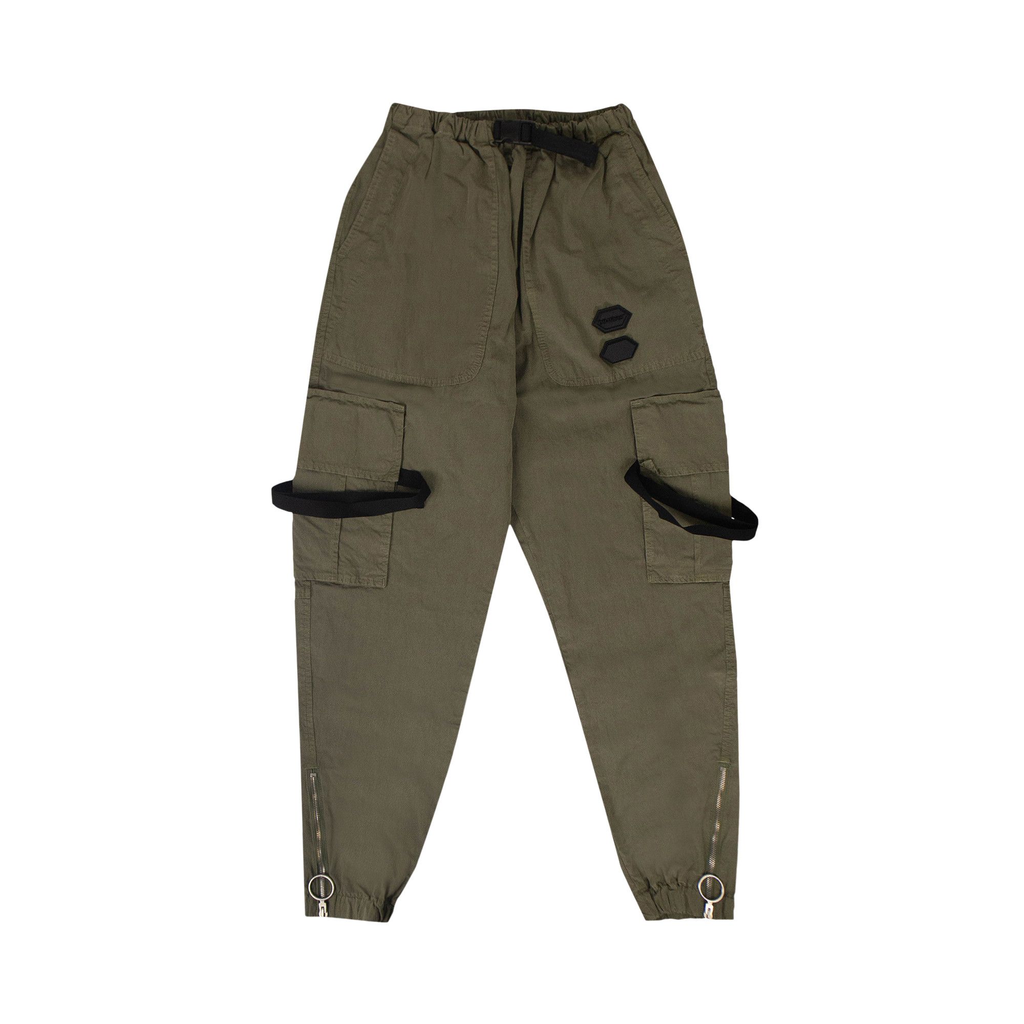 Buy Off White Parachute Cargo Pants Military Green OMCF004S19A210014300 GOAT