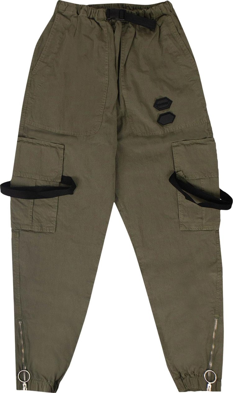 Off-White Parachute Cargo Pants 'Military Green'