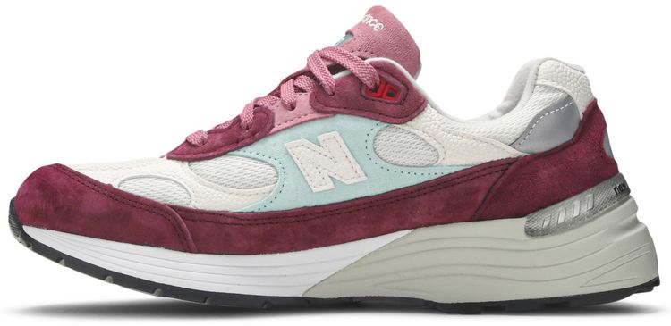 Kith x New Balance 992 Made in USA Kithmas Collection Burgundy Reef