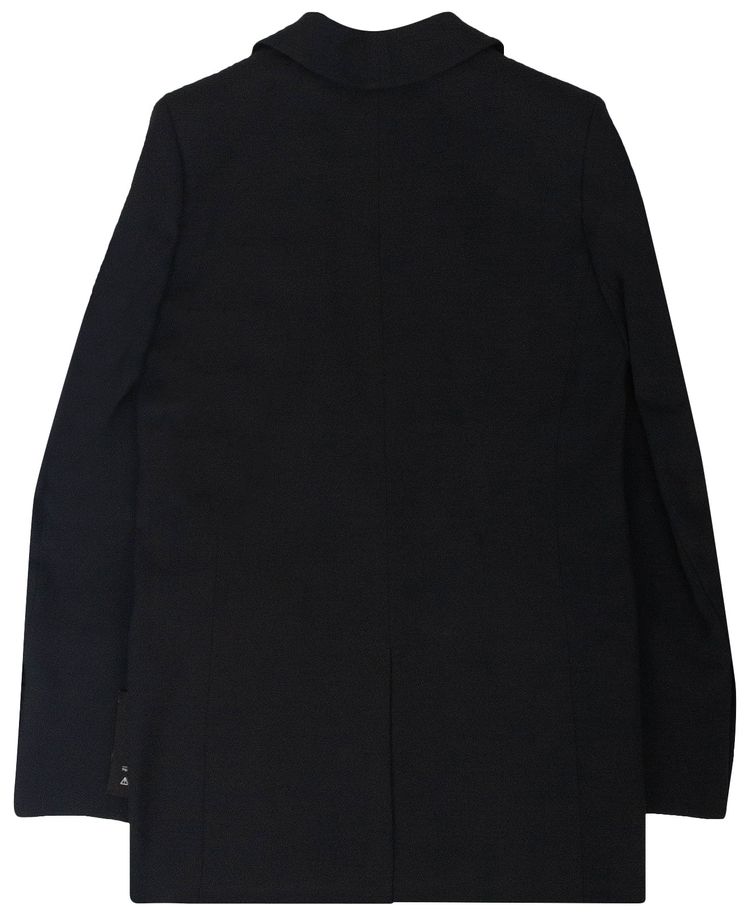 Off White Loose Fit Blazer Black